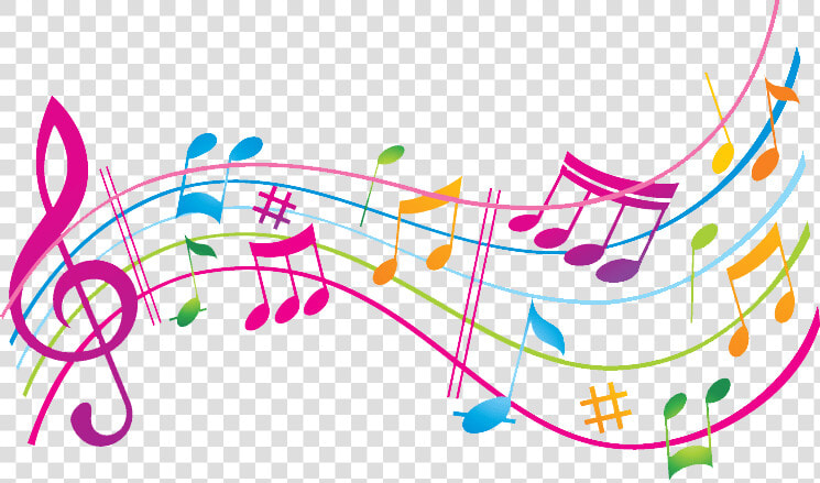 Colorful Music Note Transparent Background   Png Download   Colorful Music Note Clipart  Png DownloadTransparent PNG