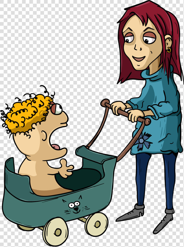 Baby  Mom  Pram  Mother  Child   Mother  HD Png DownloadTransparent PNG