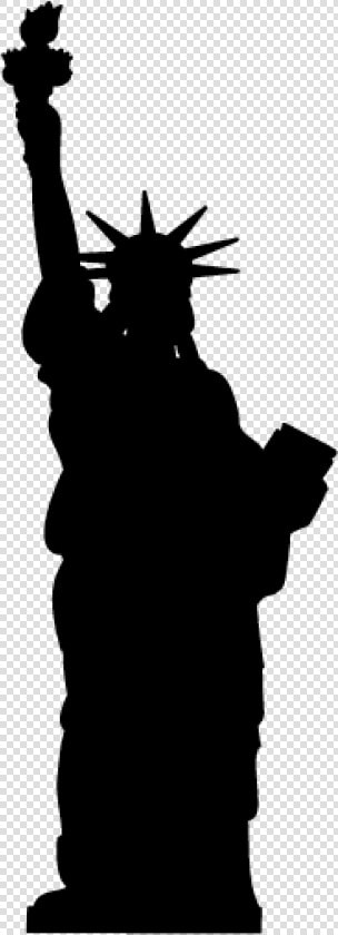 Statue Of Liberty Silhouette   Statue Of Liberty  HD Png DownloadTransparent PNG