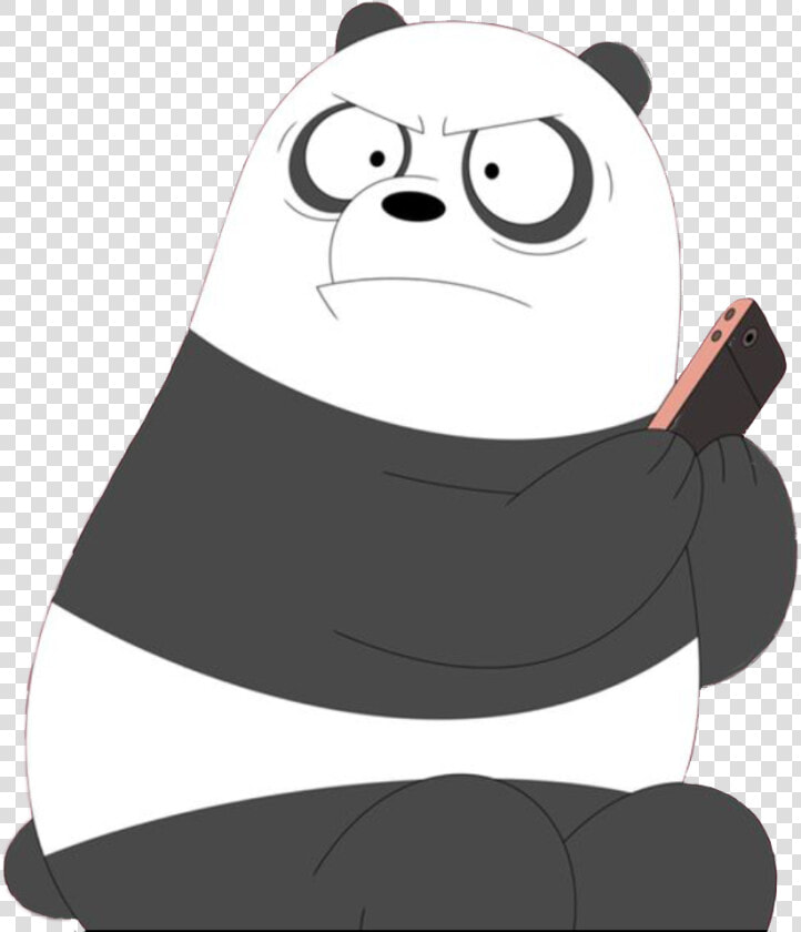 Panda Escandalosos Webarebears Freetoedit   We Bare Bears Panda Png  Transparent PngTransparent PNG