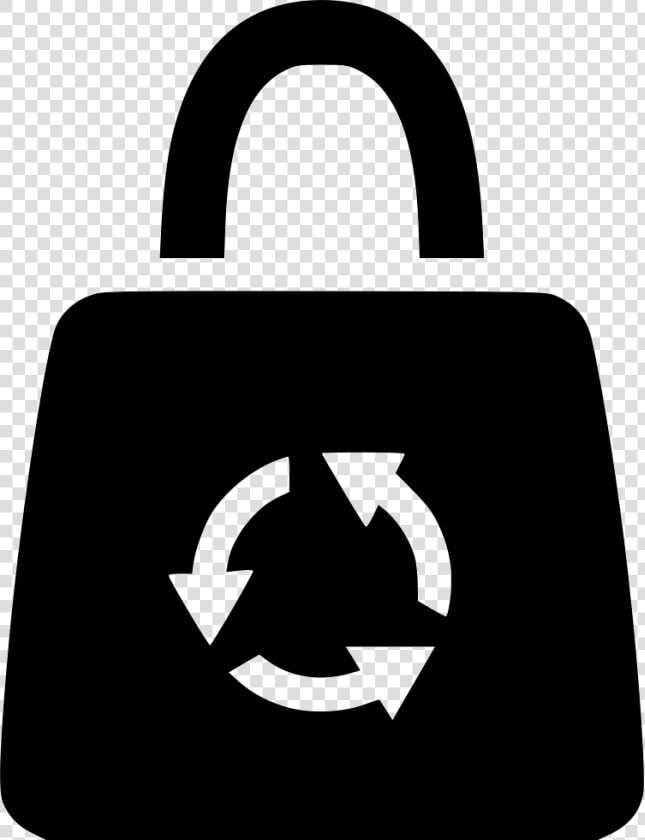 Shopping Bag Recycle   Shopping Bag Recycle Icon  HD Png DownloadTransparent PNG