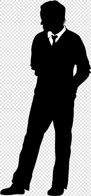 I Got Tired Of Pretending   Man In Suit Silhouette Png  Transparent PngTransparent PNG