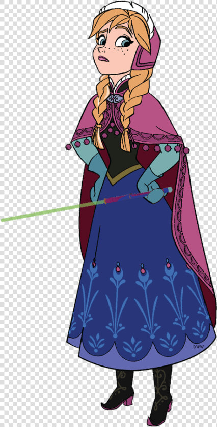 Transparent Elsa And Anna Png   Princess Anna 2d  Png DownloadTransparent PNG