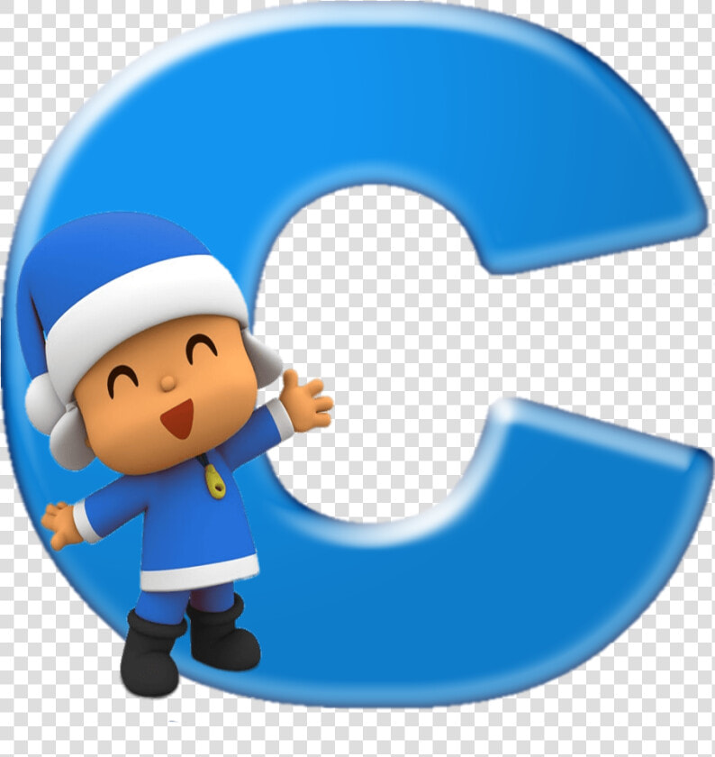 Alfabeto Decorativo Pocoyo Png  Transparent PngTransparent PNG