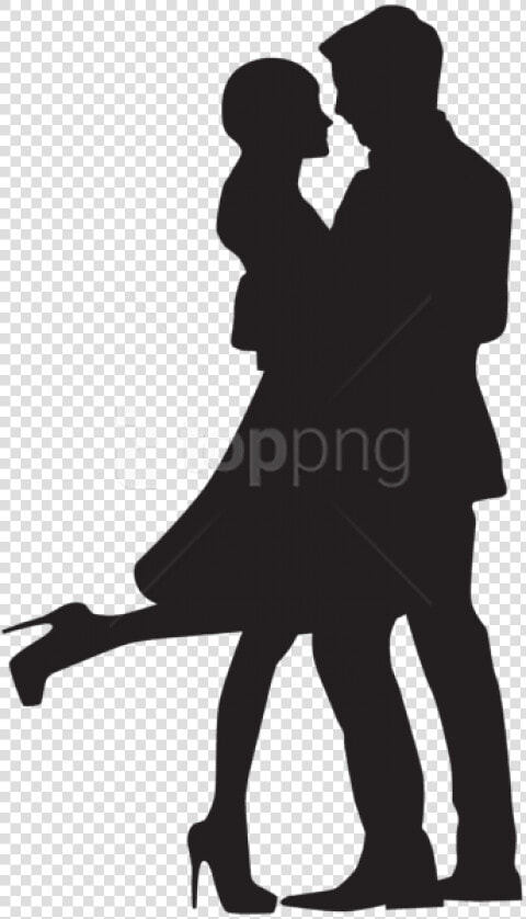 Free Png Download Couple In Love Silhouette Png Png   Romantic Couple Silhouette Png  Transparent PngTransparent PNG