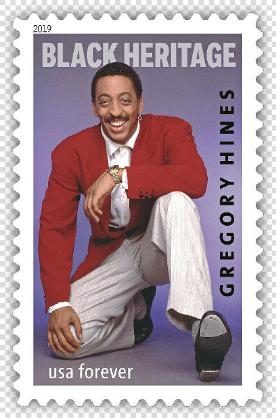 Gregory Hines Tapped For 2019 Black Heritage   Us Postage Stamps 2019  HD Png DownloadTransparent PNG