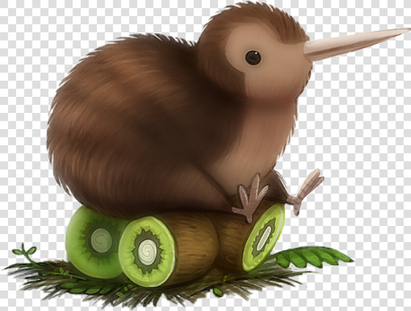 Transparent Kiwi Bird Png   Cute Cartoon Kiwi Bird  Png DownloadTransparent PNG