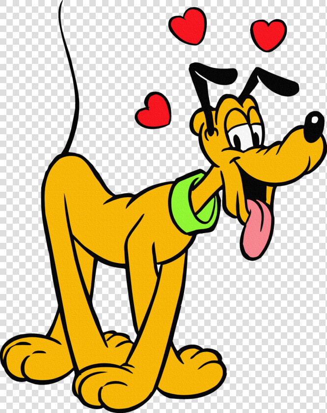 Pluto Mickey Mouse Drawing Coloring Book   Pluto Disney Love  HD Png DownloadTransparent PNG