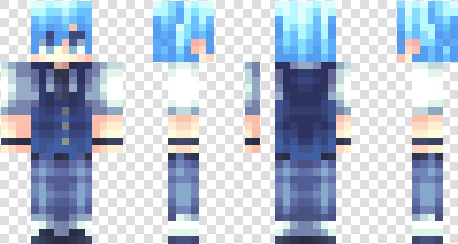 Minecraft Skin Nagisa Shiota  HD Png DownloadTransparent PNG