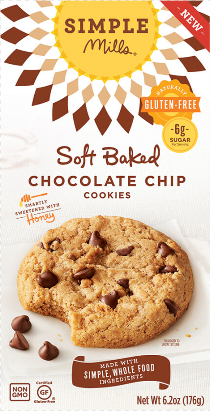 Img   Simple Mills Crunchy Chocolate Chip Cookies  HD Png DownloadTransparent PNG