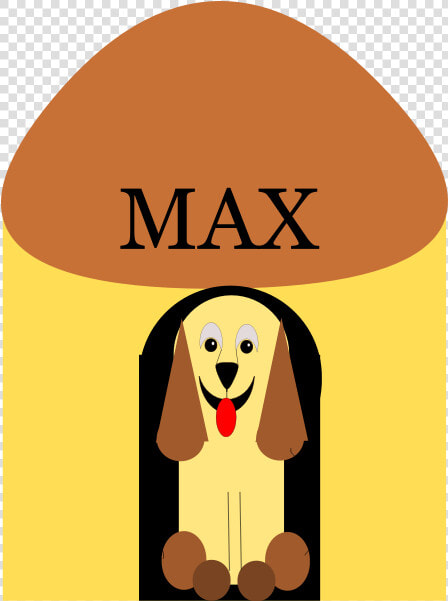 Dog In Doghouse Vector Image   Doghouse  HD Png DownloadTransparent PNG