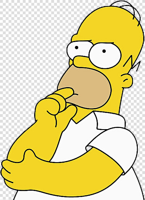 Homer Bart Yellow Beak Drawing Simpson   Homer Simpson  HD Png DownloadTransparent PNG