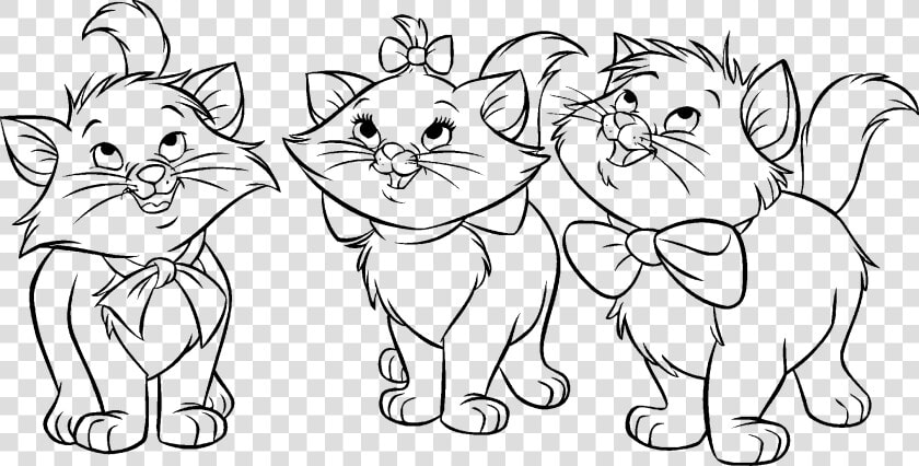 Aristocats Coloring Pages  HD Png DownloadTransparent PNG