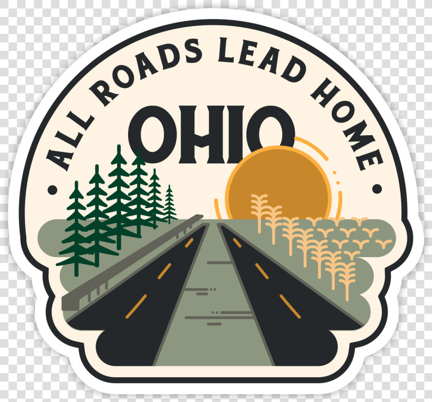 All Roads Highway Sticker   Agricultural Technology Management Agency  HD Png DownloadTransparent PNG