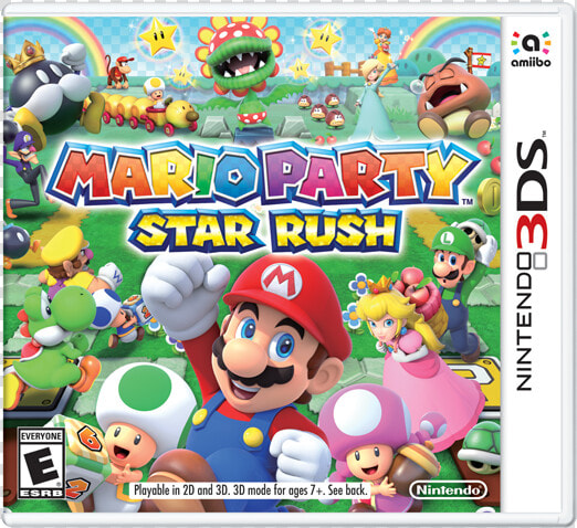 Mario Party Star Rush  HD Png DownloadTransparent PNG