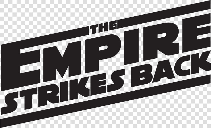 Empire Strikes Back Title   Png Download   Empire Strikes Back Title  Transparent PngTransparent PNG