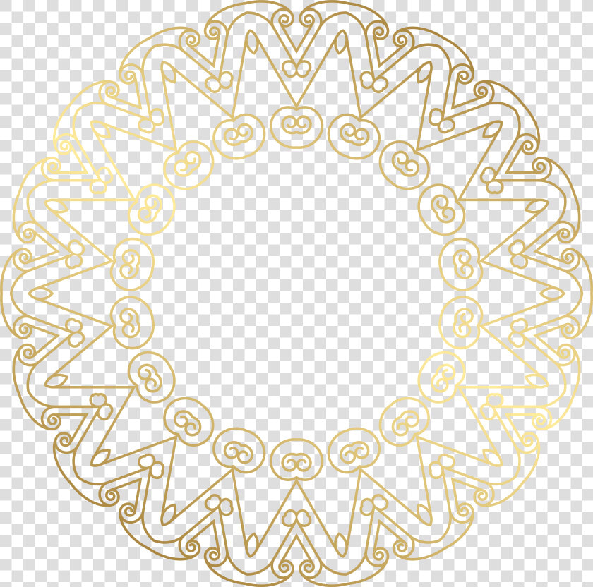 Circle Border Png  golden Border Frame Png Clip Art  Transparent PngTransparent PNG