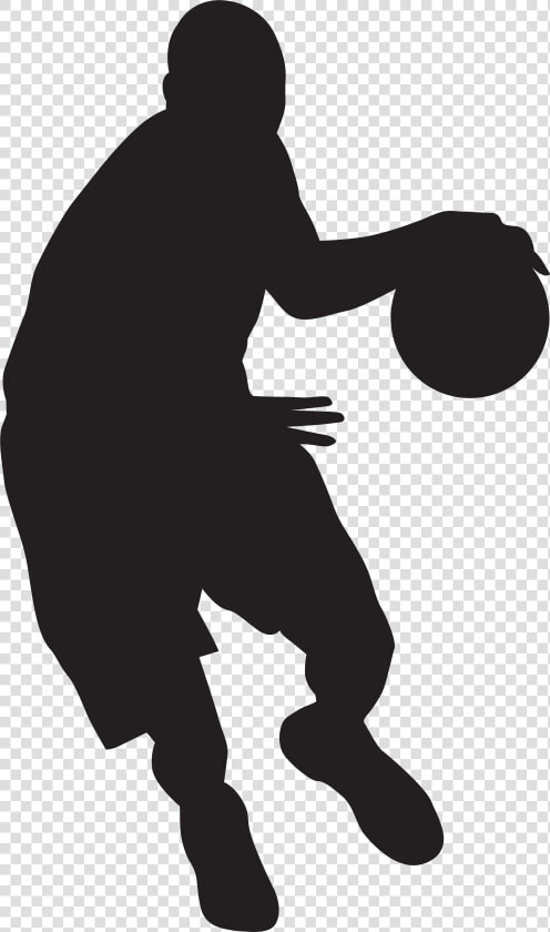 Kids Playing Basketball Black And White Clipart Basketball   Transparent Basketball Player Clipart  HD Png DownloadTransparent PNG