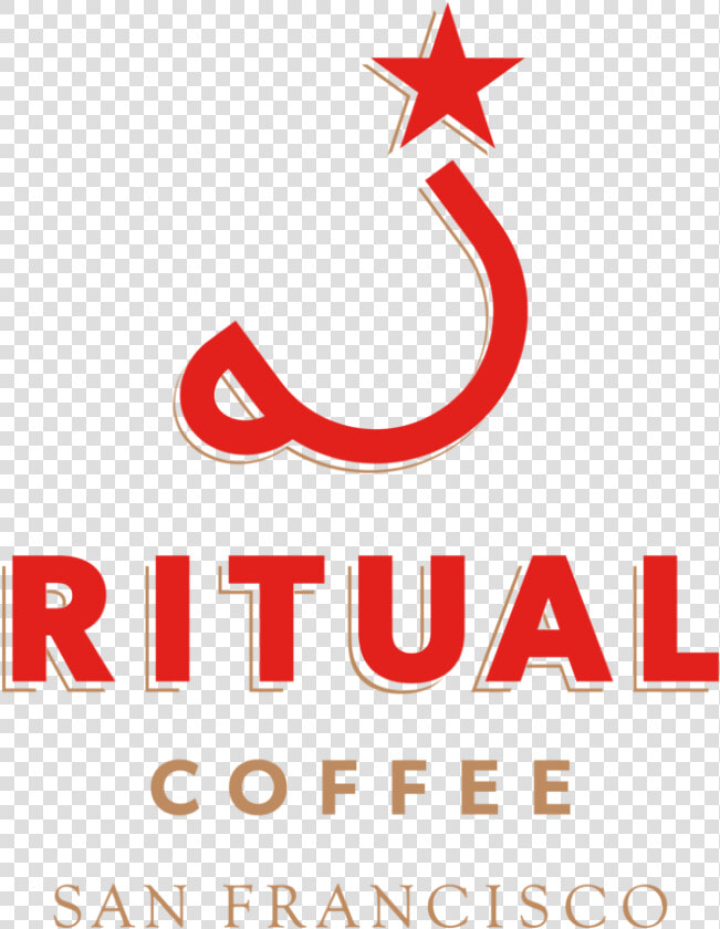 Ritualcoffeesf Redgoldonwhite 01   Ritual Coffee Roasters Logo  HD Png DownloadTransparent PNG