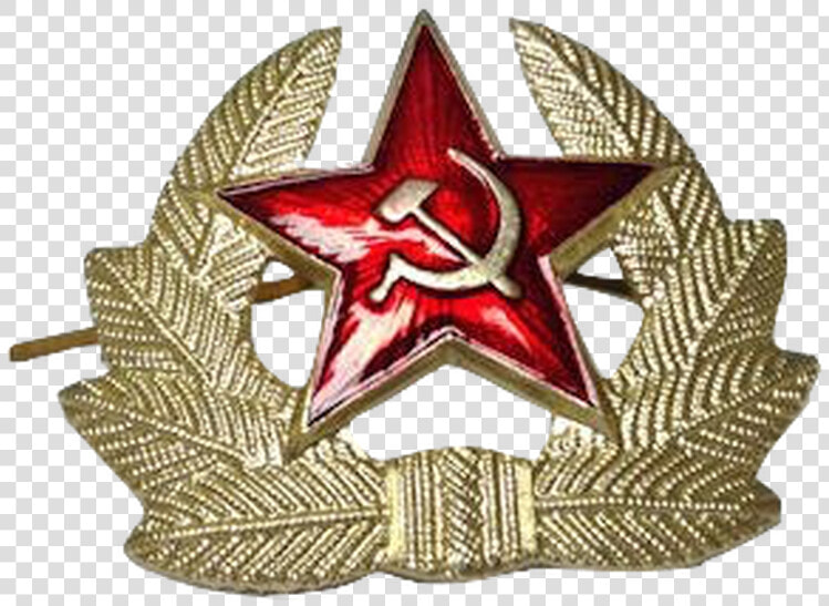 Russian Soviet Red Army Ussr Kokarda Hat Badge  HD Png DownloadTransparent PNG