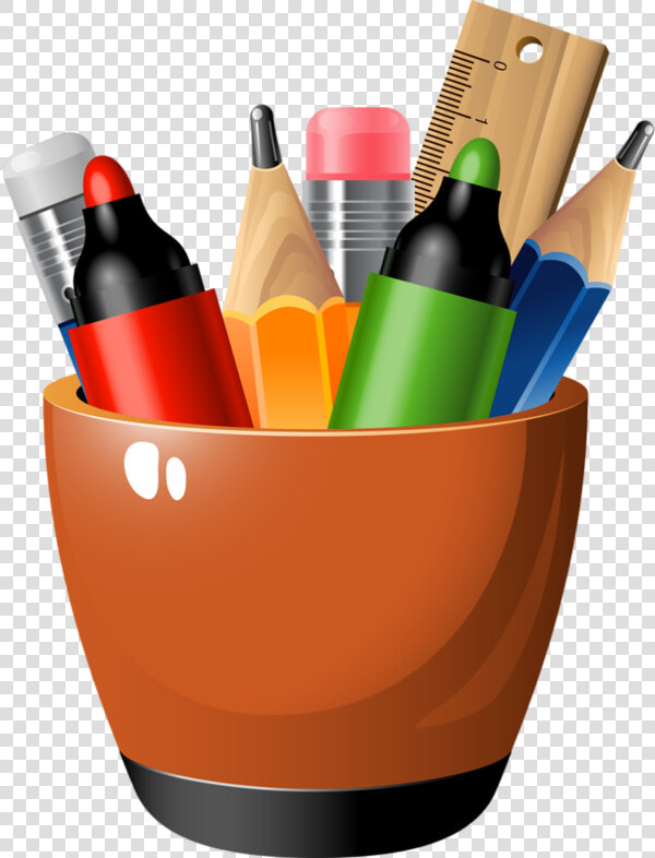 Pencils And Markers Clipart  HD Png DownloadTransparent PNG