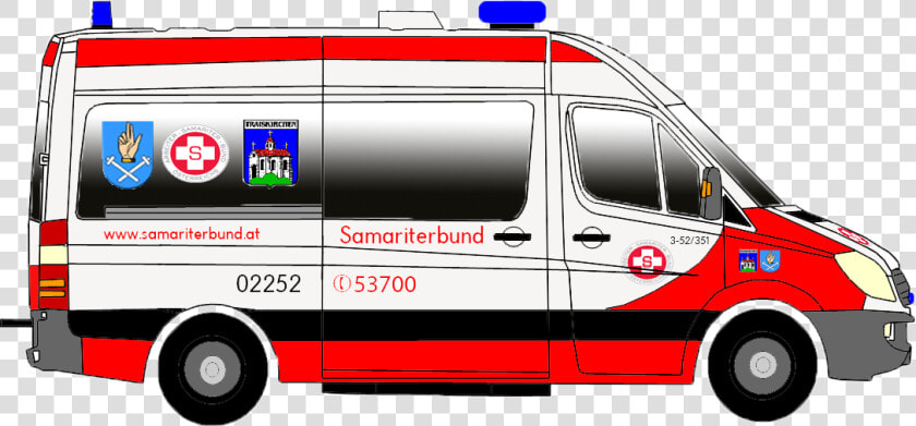 Krankentransportwagen Asb Traiskirchen   Delfis Ambulance Details Lights  HD Png DownloadTransparent PNG