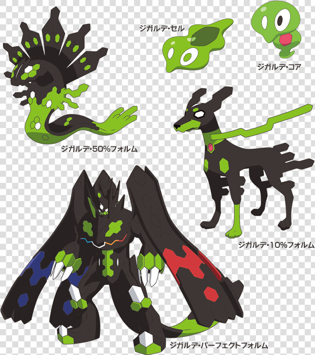 Zygarde Forms  HD Png DownloadTransparent PNG