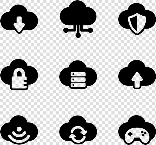 Cloud Computing Pictograms   Cloud Service Icon Png  Transparent PngTransparent PNG