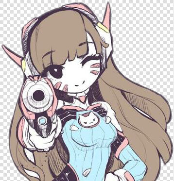 Va  dva  nerfthis   K3lly Overwatch  HD Png DownloadTransparent PNG