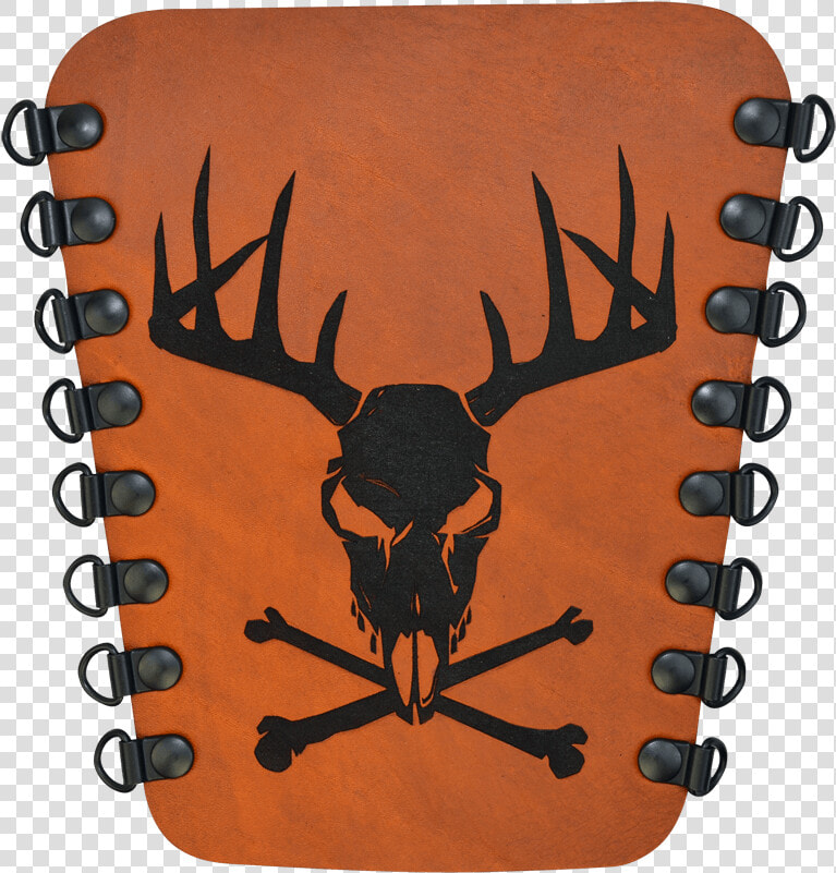 Death Hart Archers Arm Guard   Deer With Arrow Through Skull  HD Png DownloadTransparent PNG