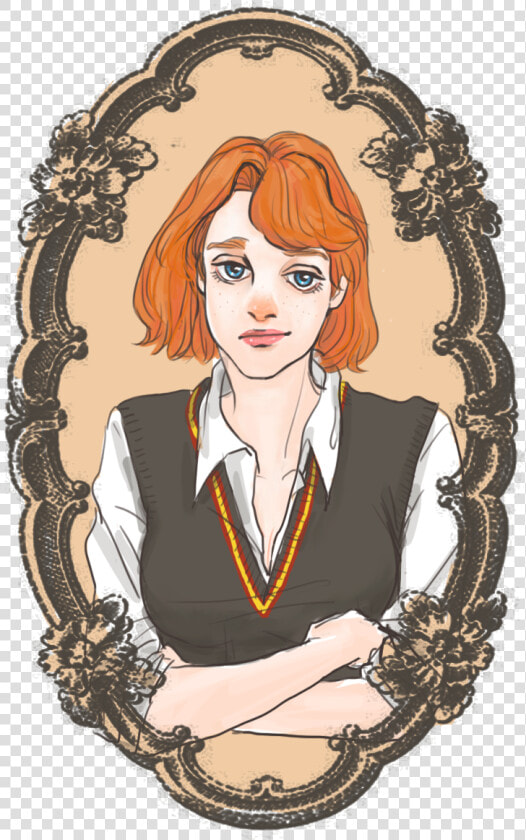 Draco   Harry   Severus  seversa  And Ron   Female Ron Weasley Fan Art  HD Png DownloadTransparent PNG