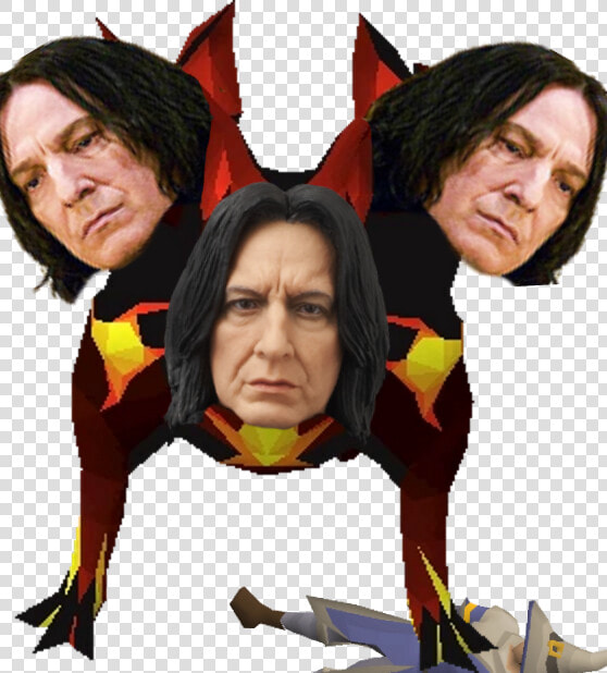 Hot Harry Potter Severus Snape Professor Short Black   Cerberus Snape  HD Png DownloadTransparent PNG