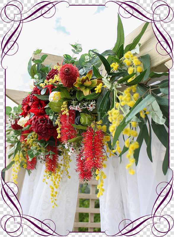 Katherine Wedding Arbor Arch Table Decoration Garland   Bouquet  HD Png DownloadTransparent PNG