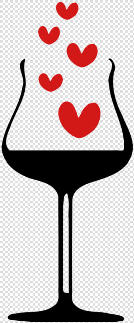 Cheers Hearts Wine Glass Standard Weight   Wine Glass Clipart  HD Png DownloadTransparent PNG