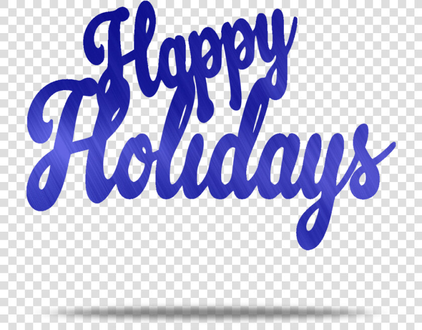 Happy Holidays Text Metal Wall Art   Hoppy Holidays Text Transparent  HD Png DownloadTransparent PNG