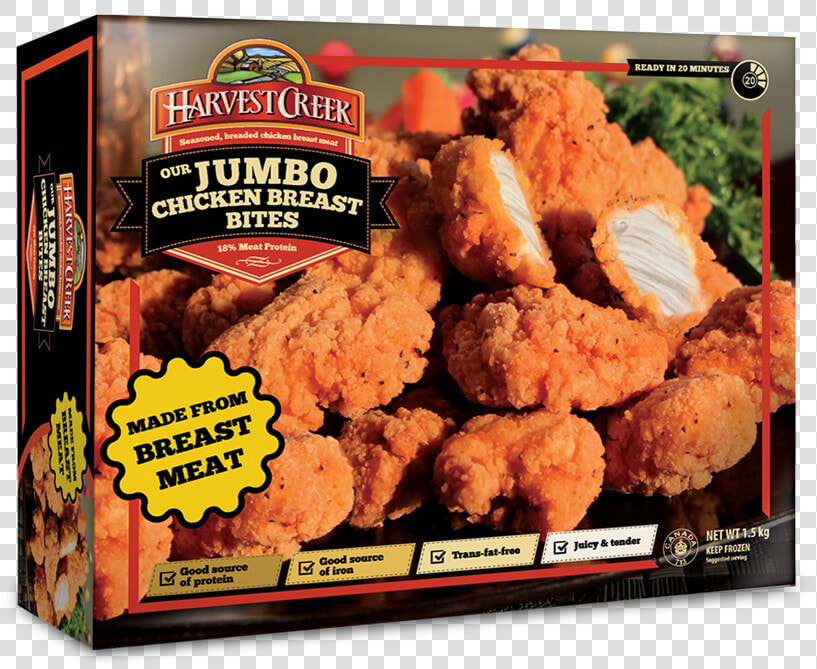 Jumbo Chicken Breast Bites   Chicken Breast Bites Costco  HD Png DownloadTransparent PNG