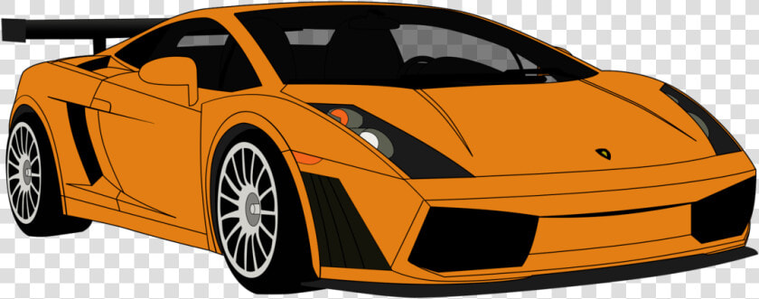 Free Lamborghini Gallardo Vector Psd   Lamborghini Gallardo Vector  HD Png DownloadTransparent PNG