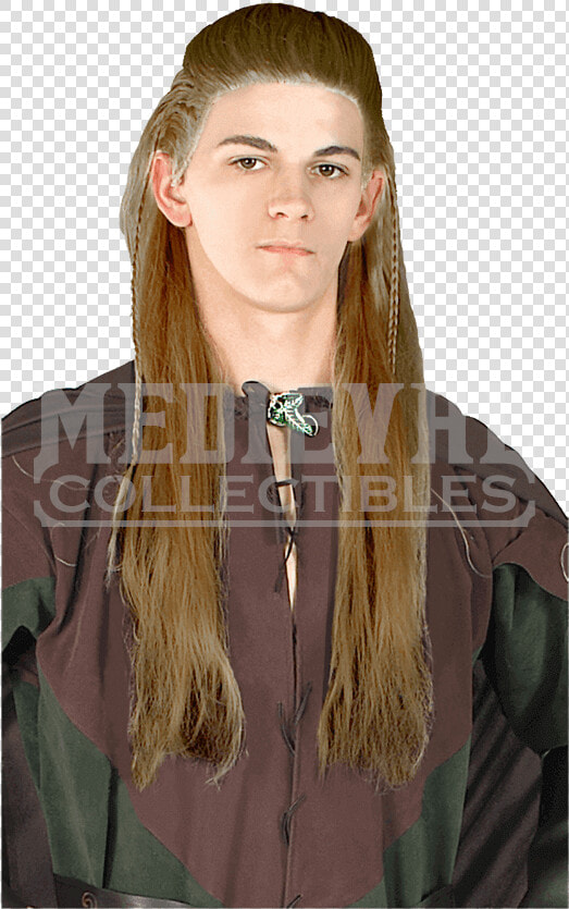 Lotr Legolas Wig   Girl  HD Png DownloadTransparent PNG