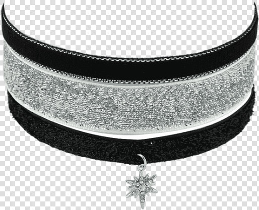 Women Star Faux Leather Choker Necklace Set   Choker  HD Png DownloadTransparent PNG