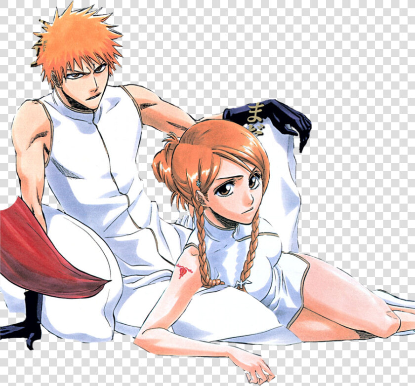 Orihime Inoue And Ichigo Kurosaki  HD Png DownloadTransparent PNG