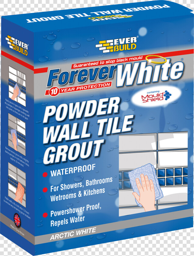 Forever White Powder Wall Tile Grout Is A Cement Based   Parallel  HD Png DownloadTransparent PNG