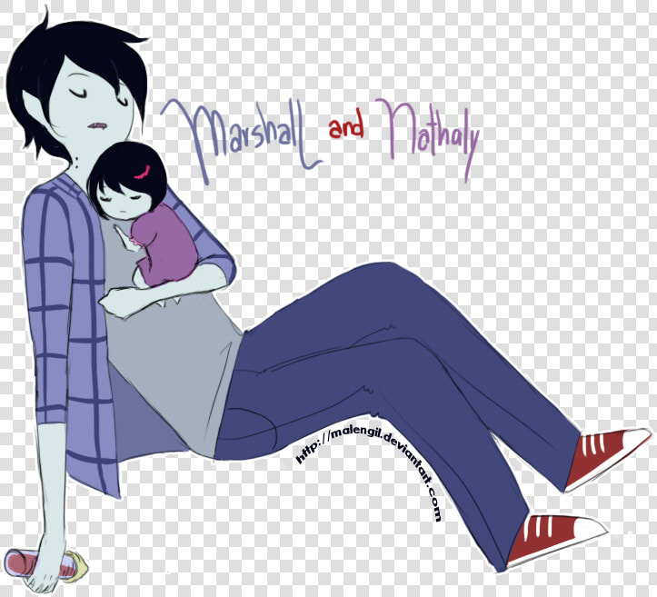 449 Images About Cartoon On We Heart It   Marshall Lee And Fionna Pregnant  HD Png DownloadTransparent PNG