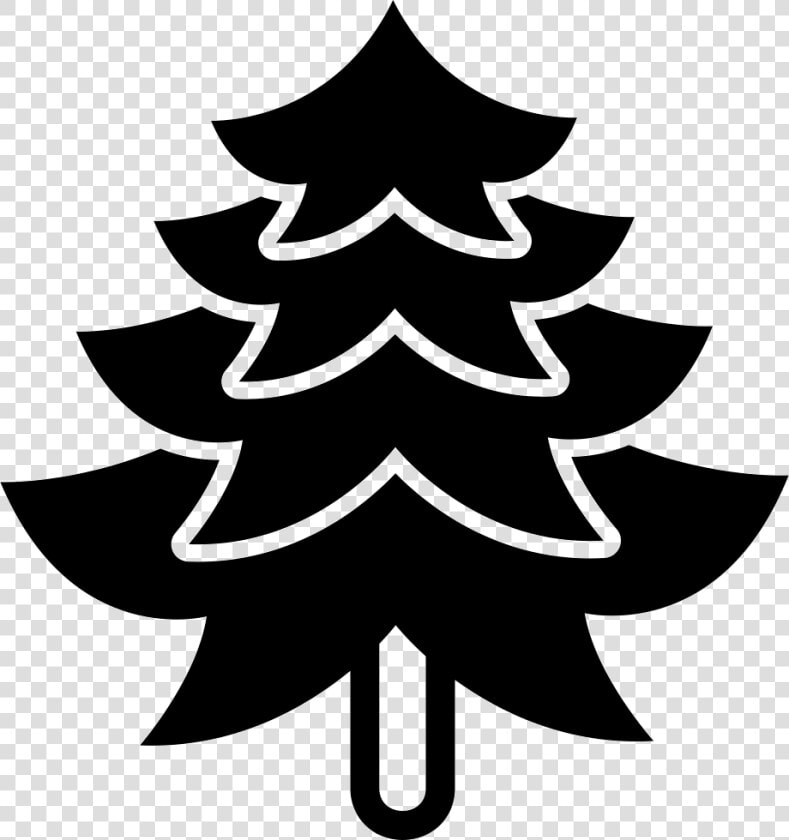 Big Pine Tree Shape   Christmas Tree Shape Png  Transparent PngTransparent PNG