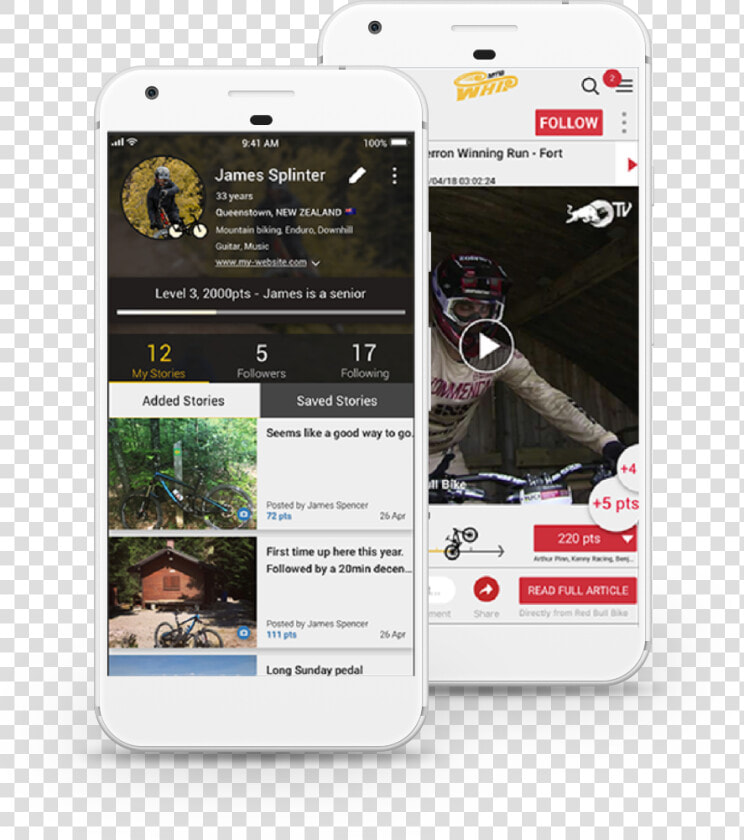 Smartdev Whip Mtb Mobile App  HD Png DownloadTransparent PNG