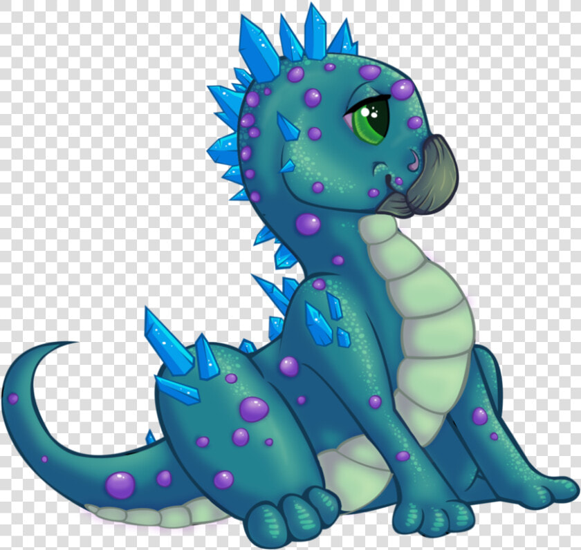 Green Cute Baby Dragon Clipart   Baby Dragon Cartoon Transparent Background  HD Png DownloadTransparent PNG