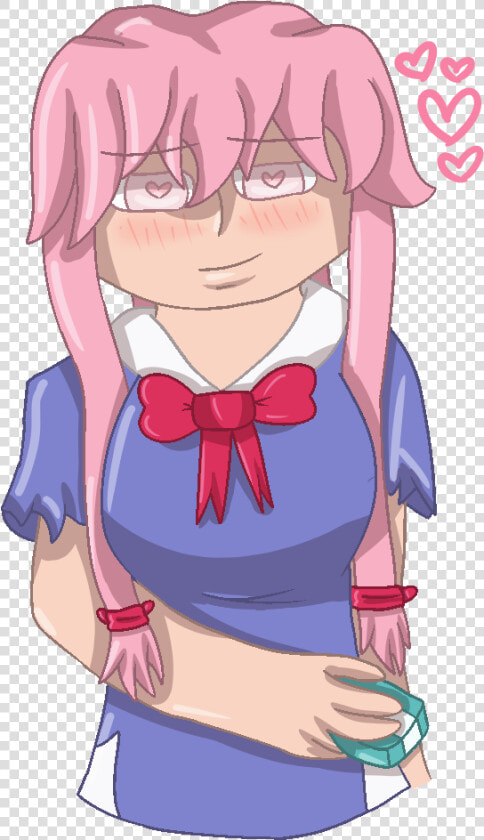 “yuno Gasai    Mirai Nikki ”   Cartoon  HD Png DownloadTransparent PNG