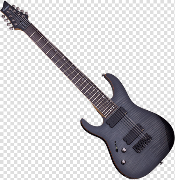 Schecter Banshee 8 Active Left Handed Electric Guitar   Schecter Omen 7 Black  HD Png DownloadTransparent PNG