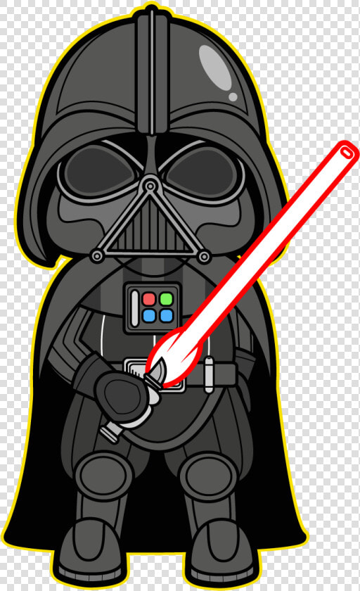 Star Wars Kawaii Saga   Kawaii Darth Vader  HD Png DownloadTransparent PNG