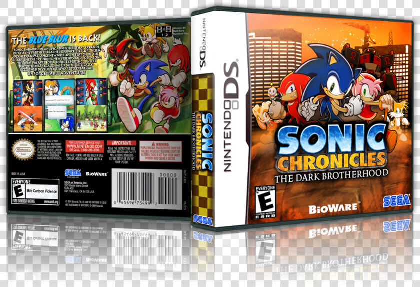 Sonic Chronicles The Dark Brotherhood Case  HD Png DownloadTransparent PNG