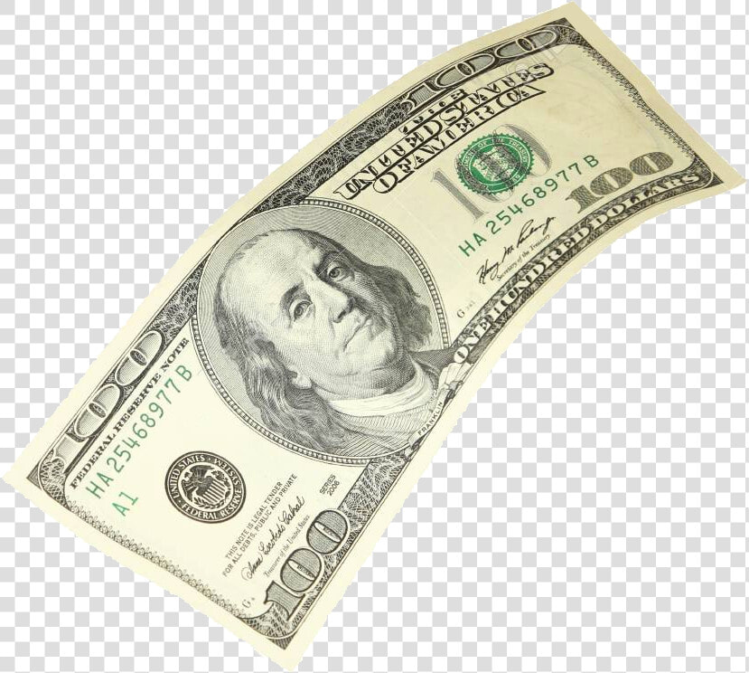 Transparent Money Falling Png   Hundred Dollar Bill Falling  Png DownloadTransparent PNG